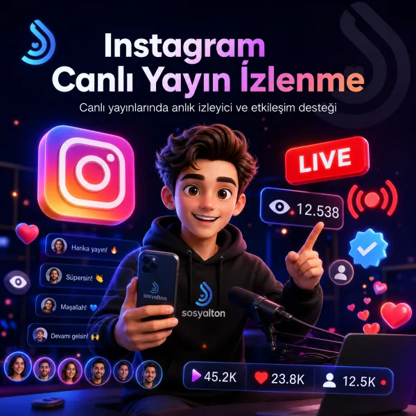 Instagram Canlı Yayın İzlenme Satın Al