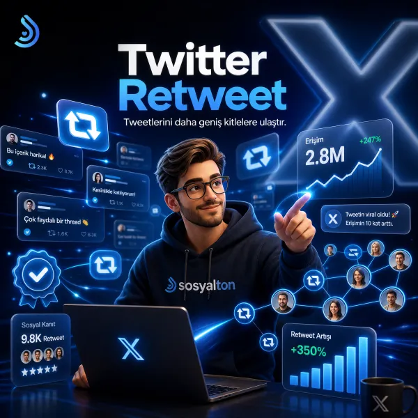 Twitter (X) Retweet Satın Al