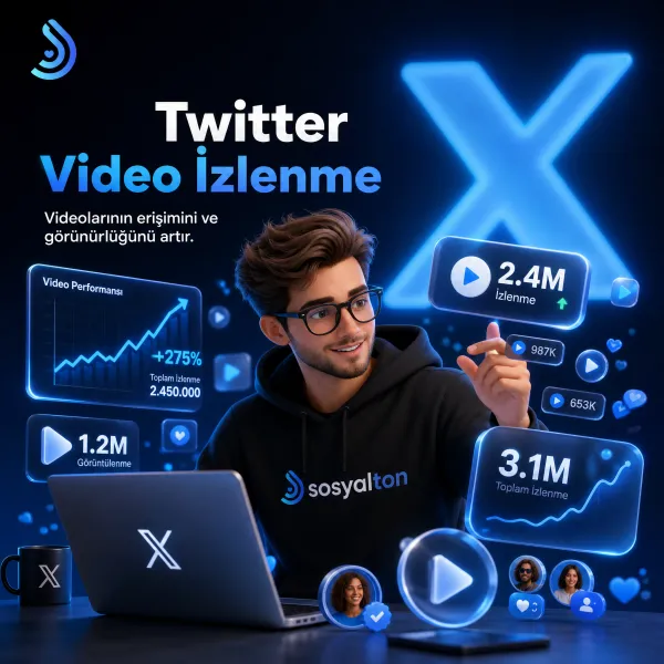 Twitter (X) Video İzlenme Satın Al