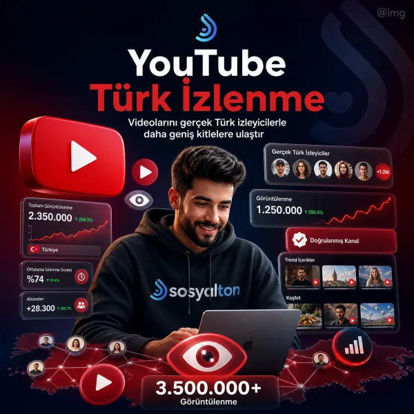 YouTube Türk İzlenme Satın Al