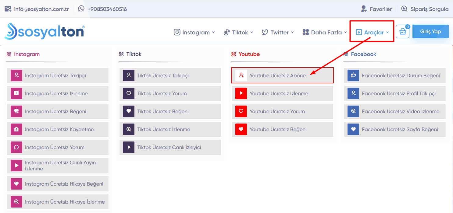 Youtube ucretsiz abone nasil yapilir adim-1