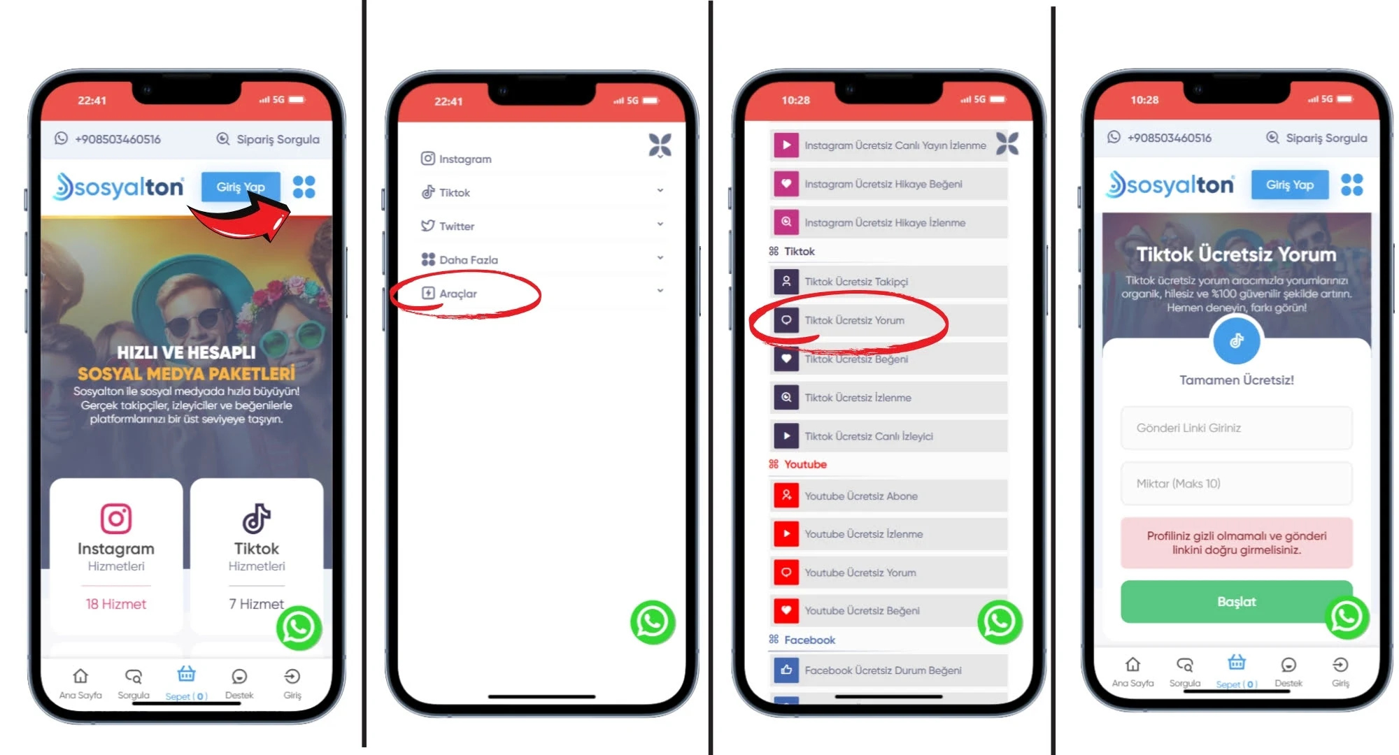 Tiktok ucretsiz yorum nasil yapilir